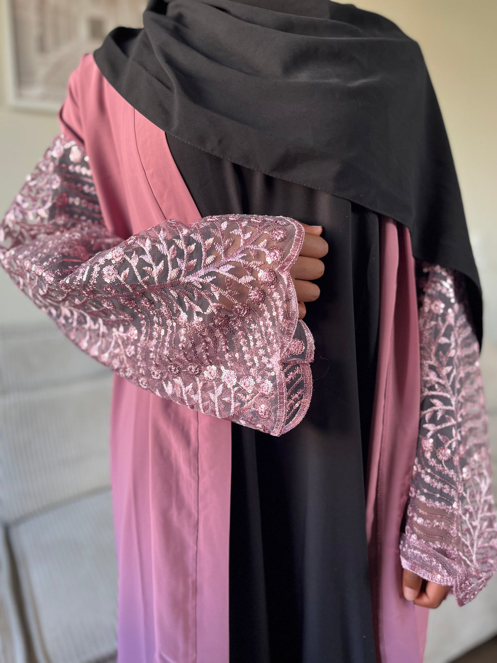 Kimono Amirah - Framboise