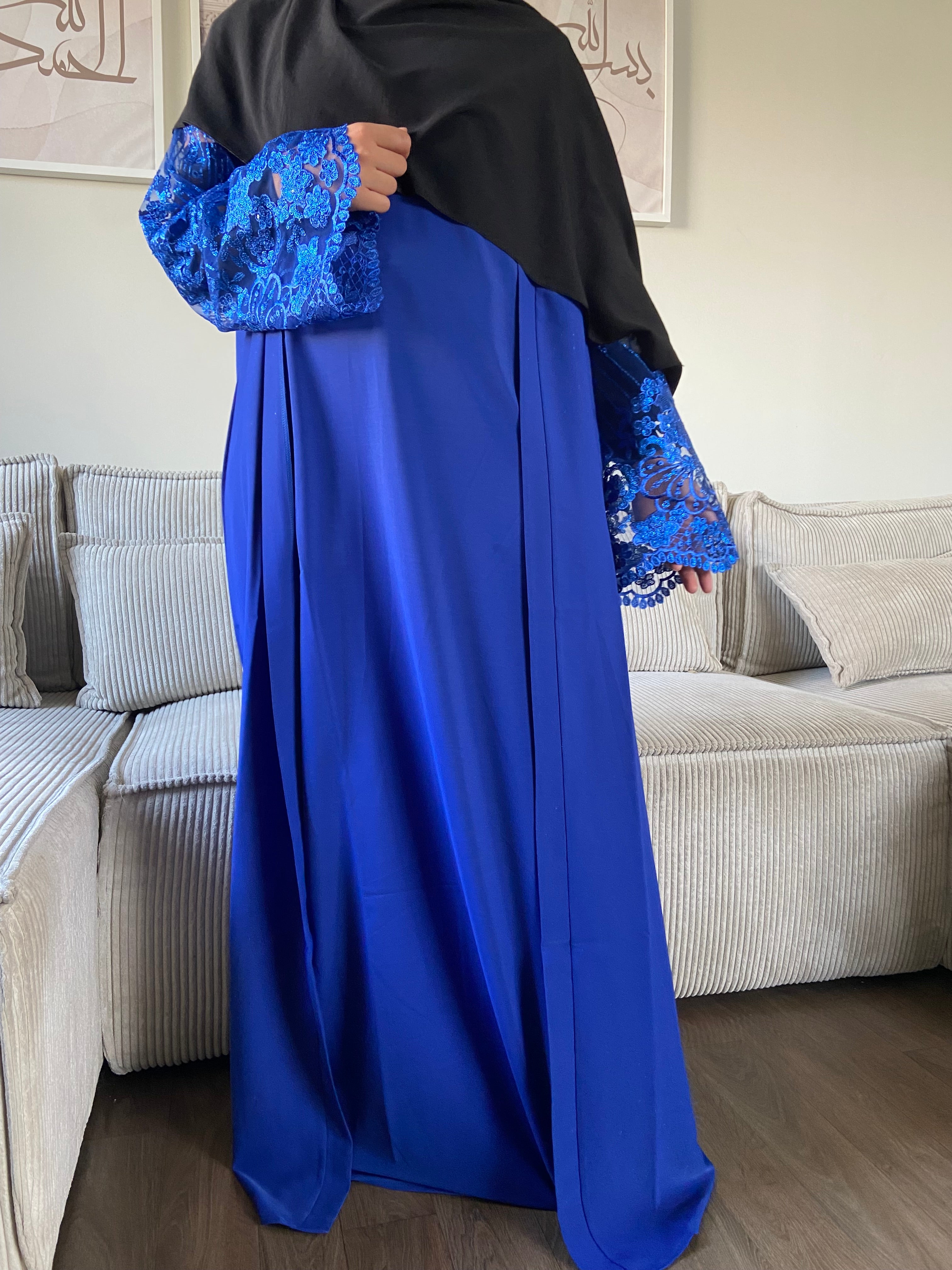 Kimono Amirah - Bleu Royal