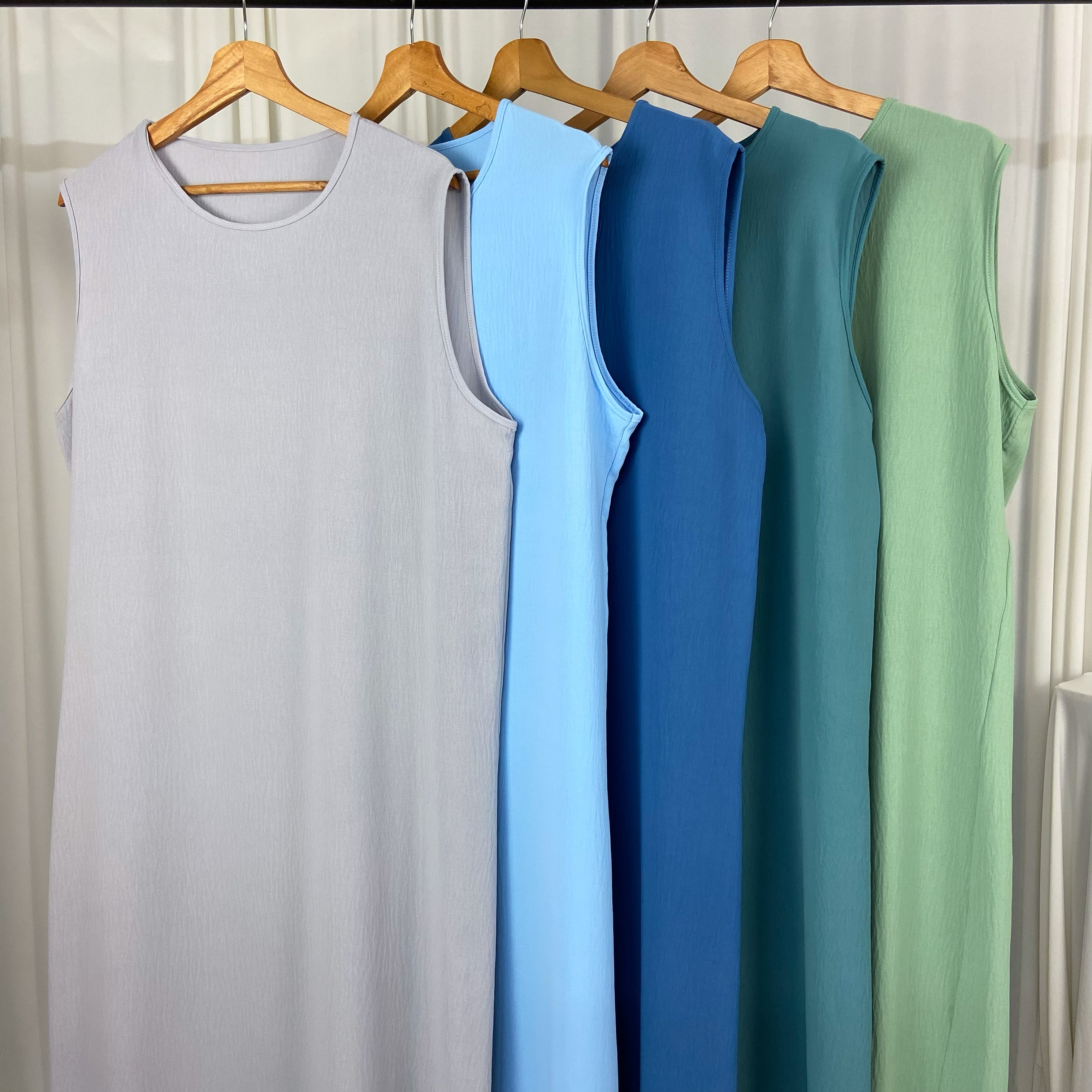 Sous Abaya - Gris/Bleus