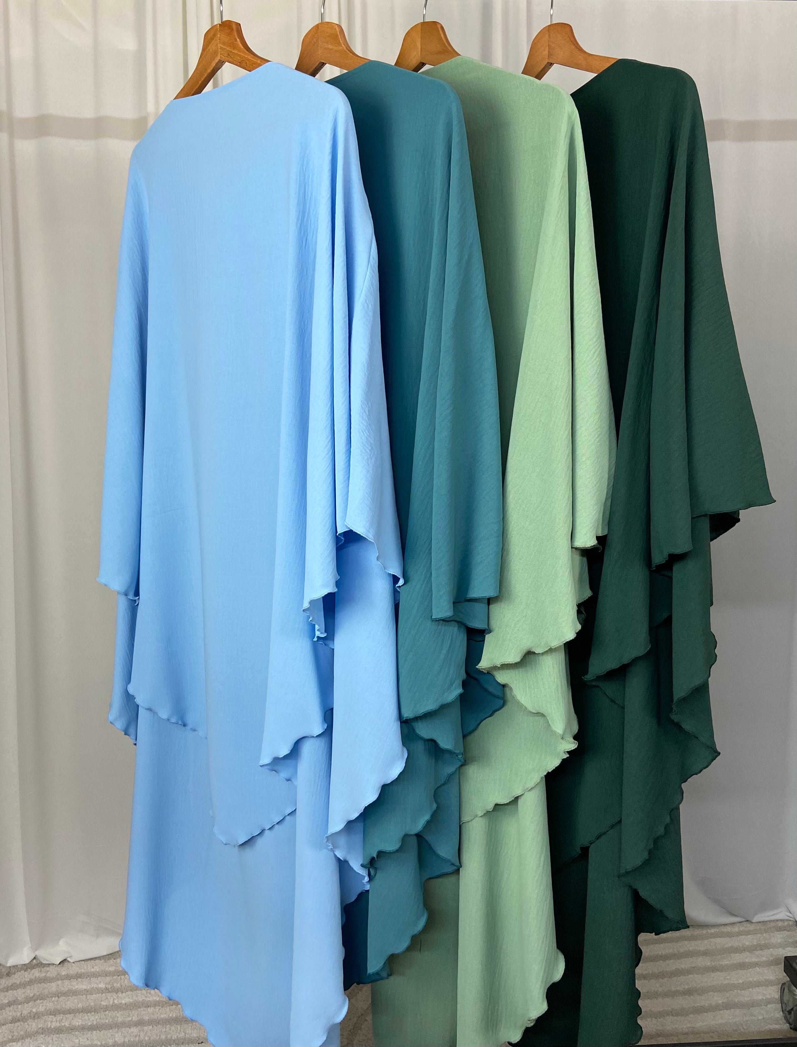 Khimar - Gris/Verts