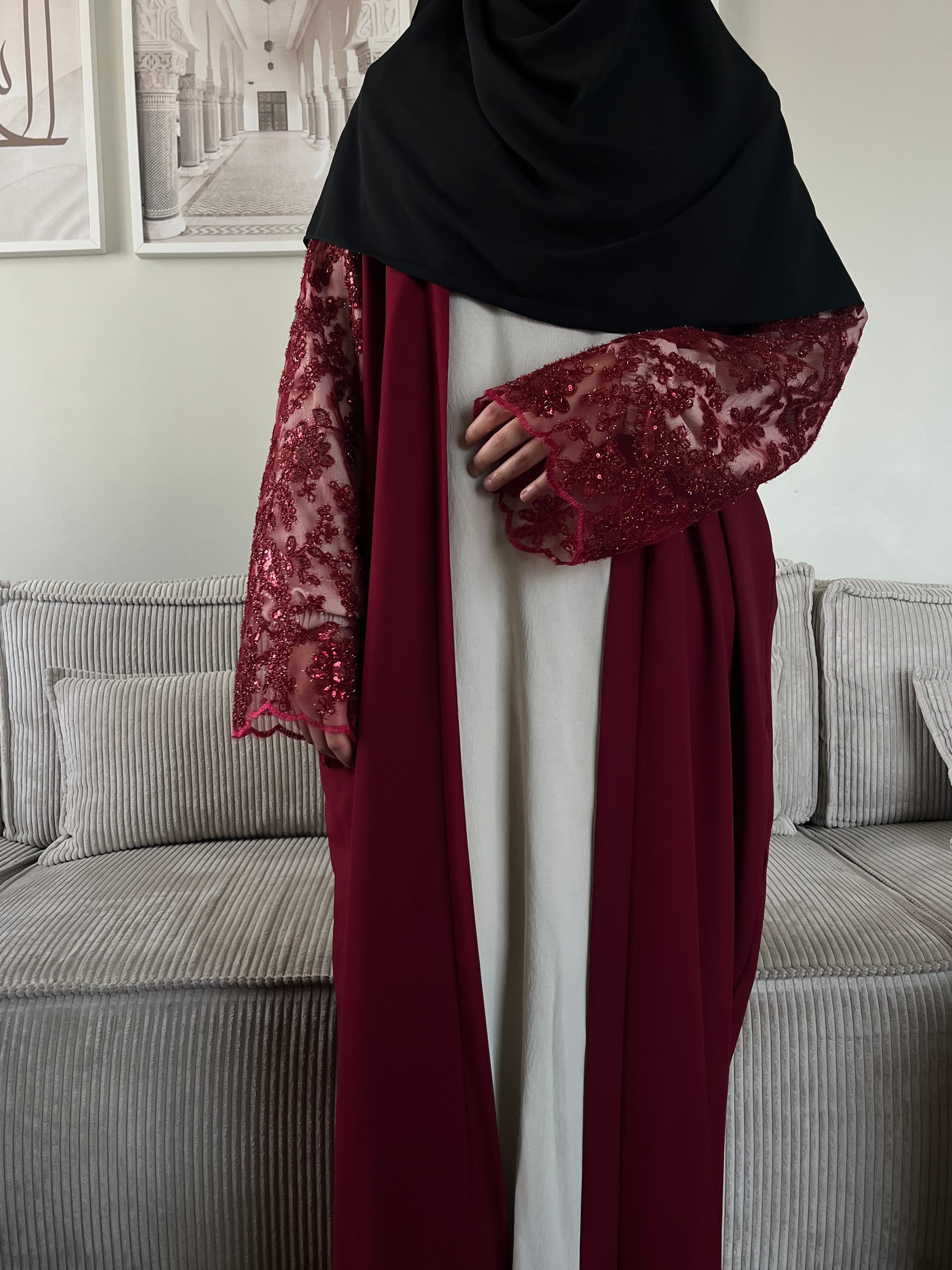 Kimono Amirah - Bordeaux